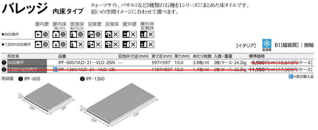 バレッジ(内床タイプ)詳細画像1