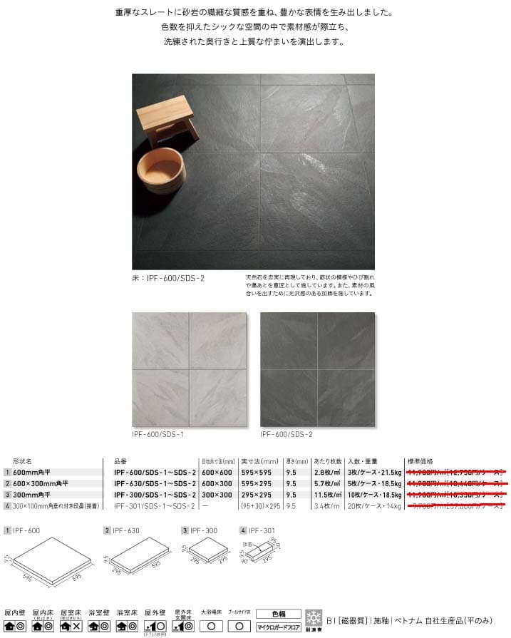 サンドスレート詳細画像