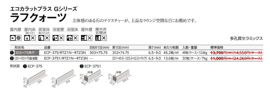 エコカラットプラスラフクォーツ画像1