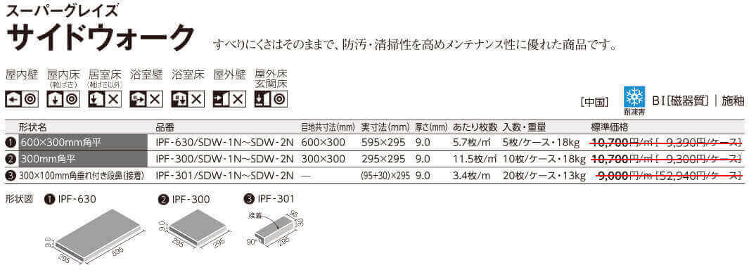 サイドウォーク詳細画像1