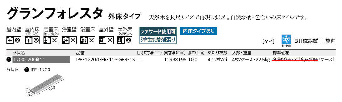 グランフォレスタ外床タイプ詳細画像1