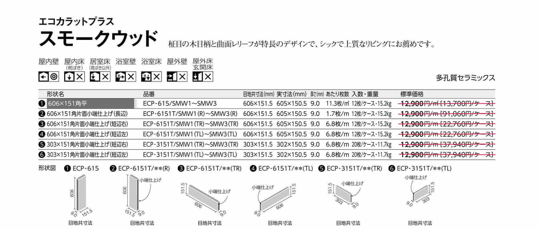 エコカラットプラススモークウッド画像1