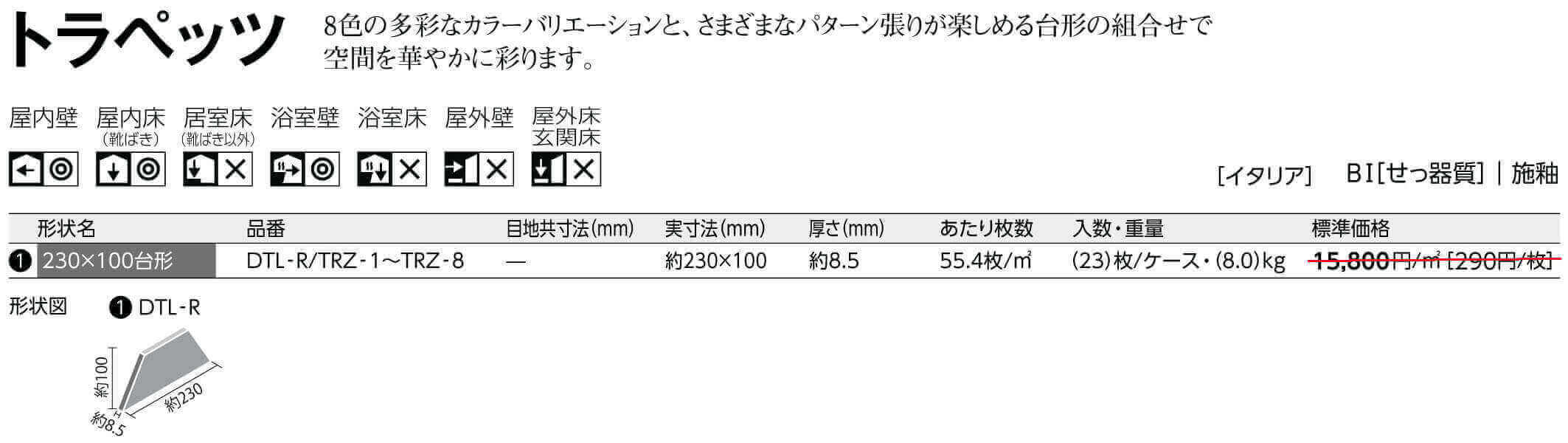 トラペッツ詳細画像1