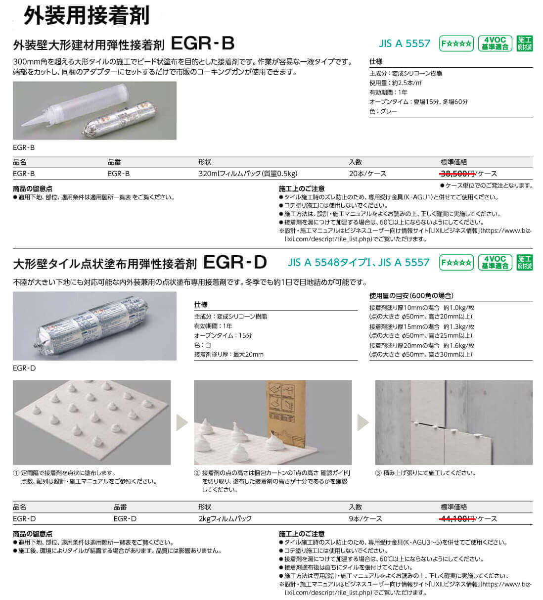 EGR-B,EGR-D詳細