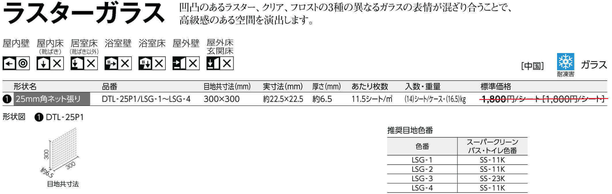 ラスターグラス