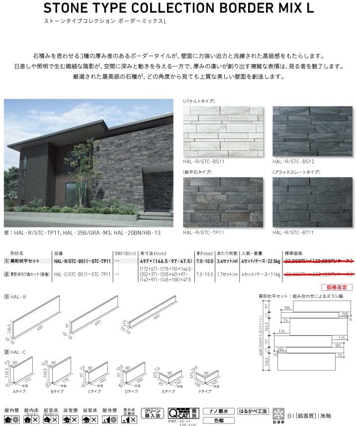 ストーンタイプコレクション詳細1