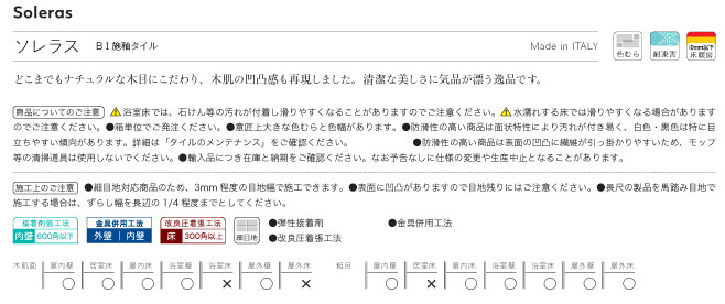 ソレラス詳細画像