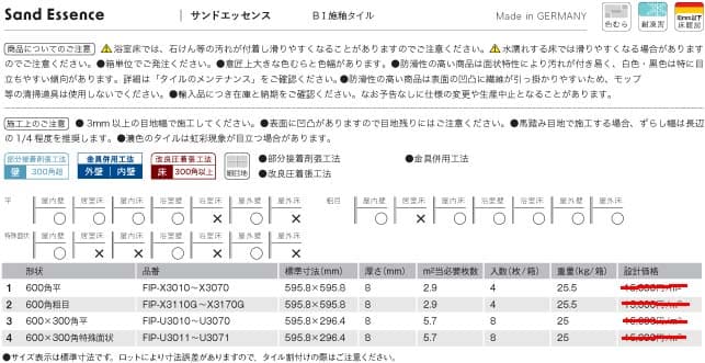 サンドエッセンス詳細画像1